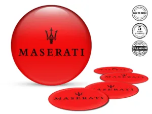 Maserati Radaufkleber Edition Luxus-Silikon-Stil
